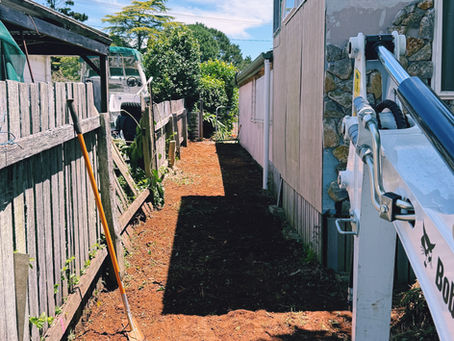 Mini excavation and tight access earthworks NSW