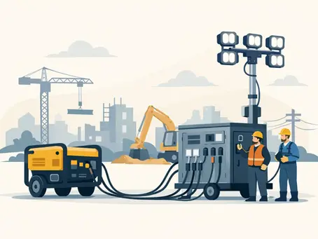 Temporary Power for Construction Site Jobs