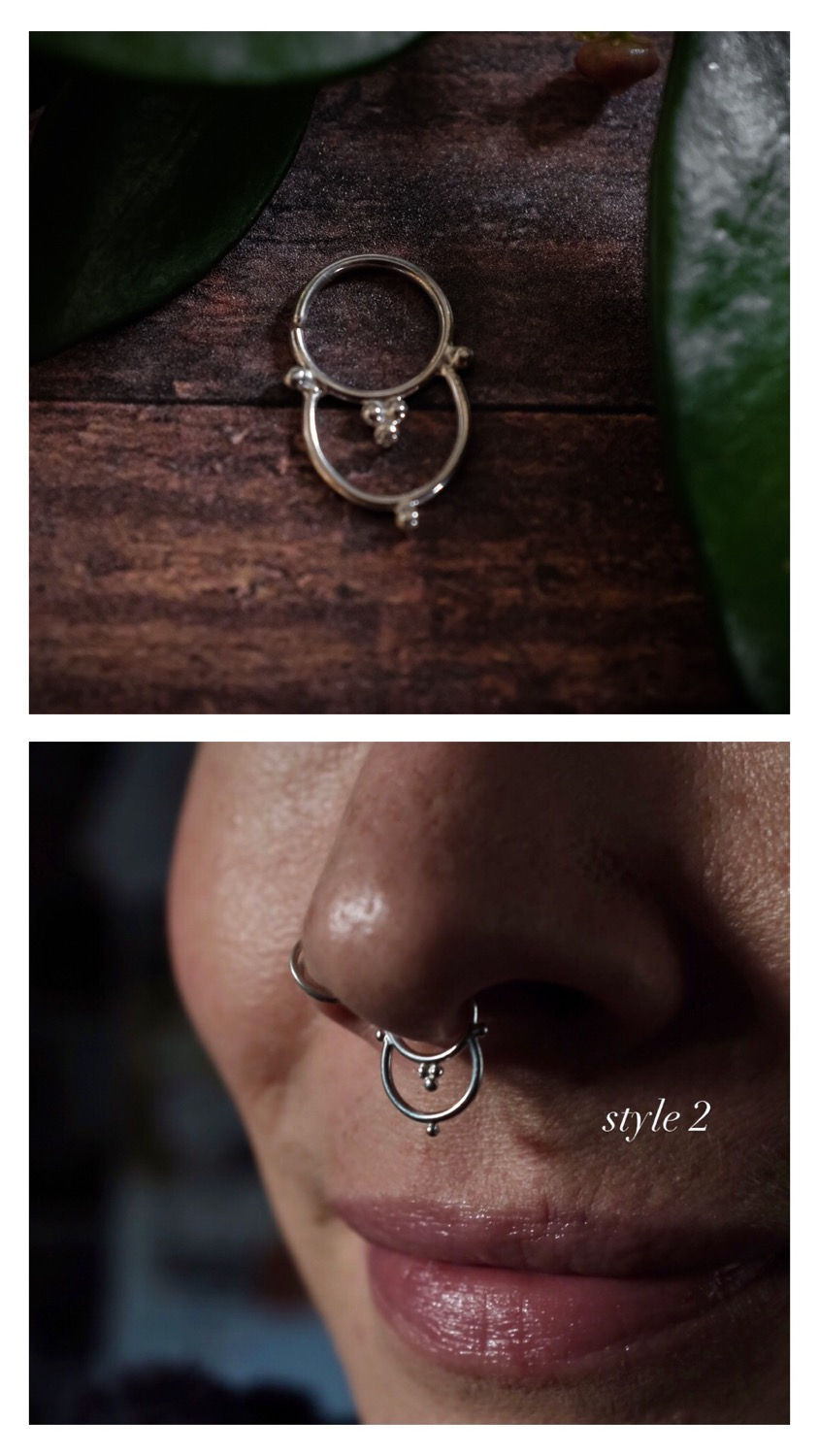 Thumbnail: Septum Snuggy Hoop (check listing for individual prices)