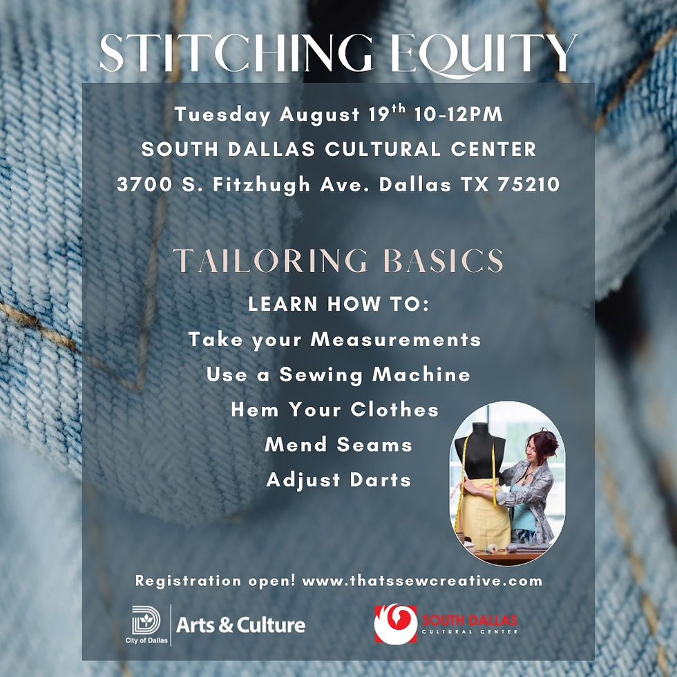 Tailoring Basics