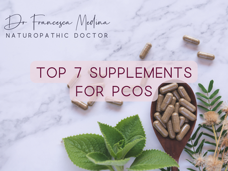 Top 7 supplements for PCOS