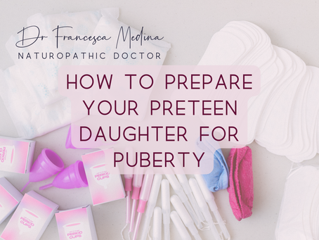 How to prepare your preteen daughter for puberty
