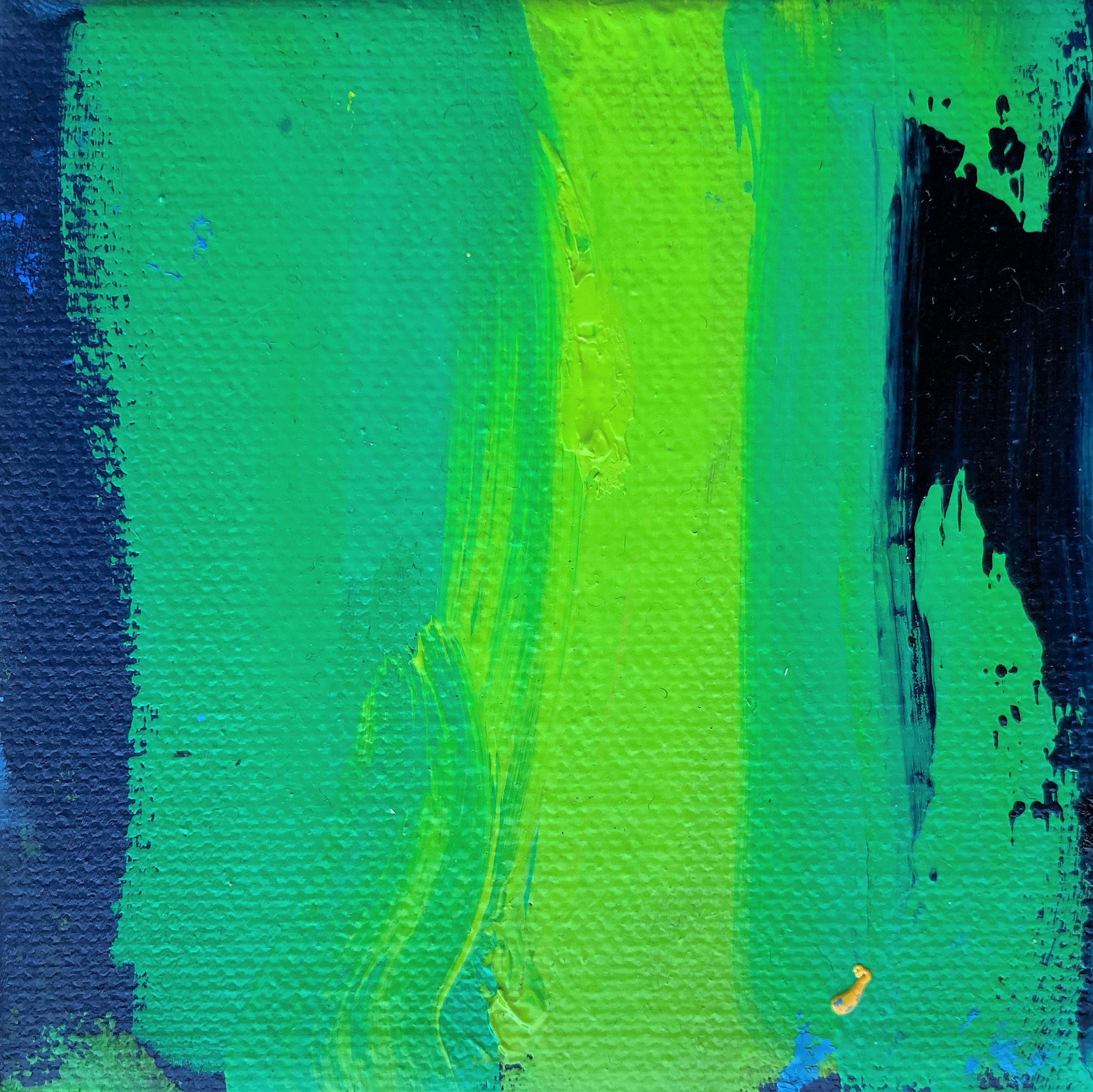 Green fingers , small pairing canvas 1