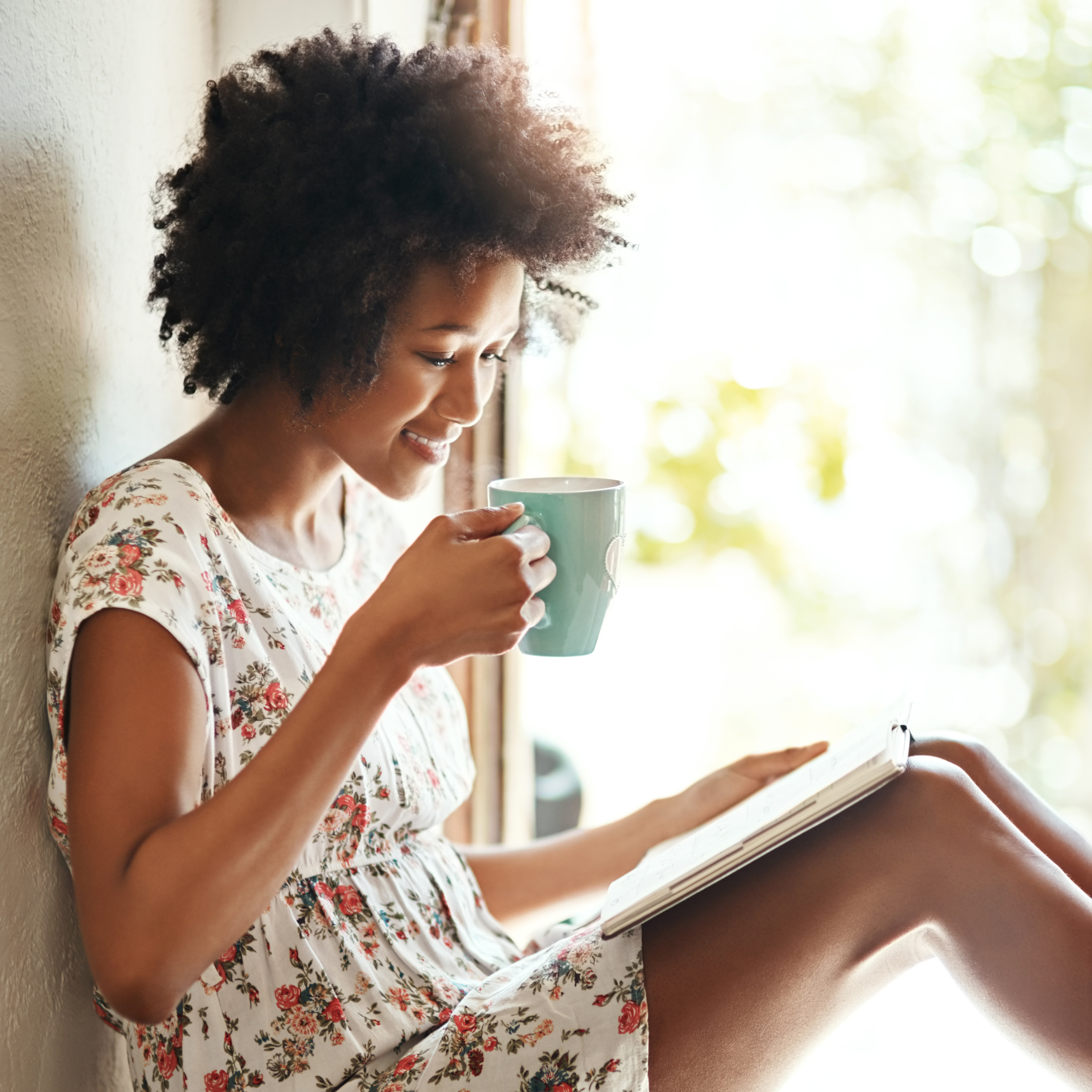 woman-reading-book-home-with-coffee-door-way-sitting-floor-comfort-with-literature-novel-h