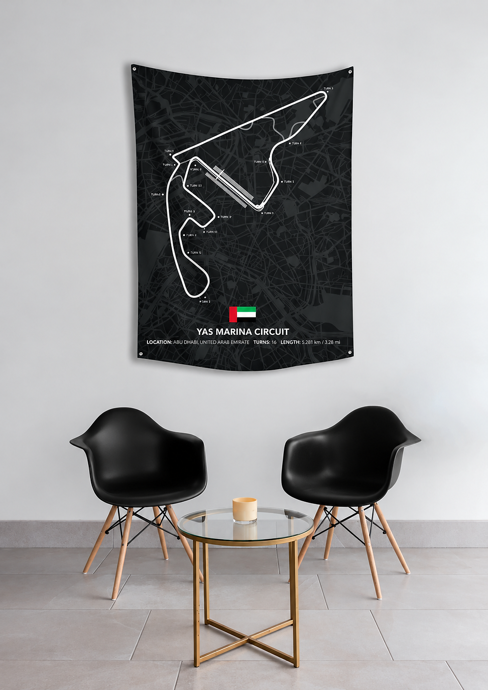 Thumbnail: Abu Dhabi Race Track Tapestry