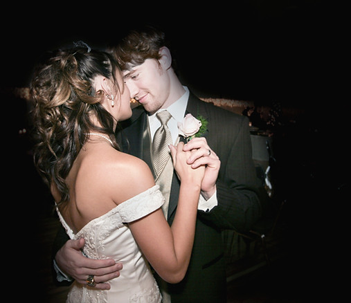 Couple Dancing at Wedding