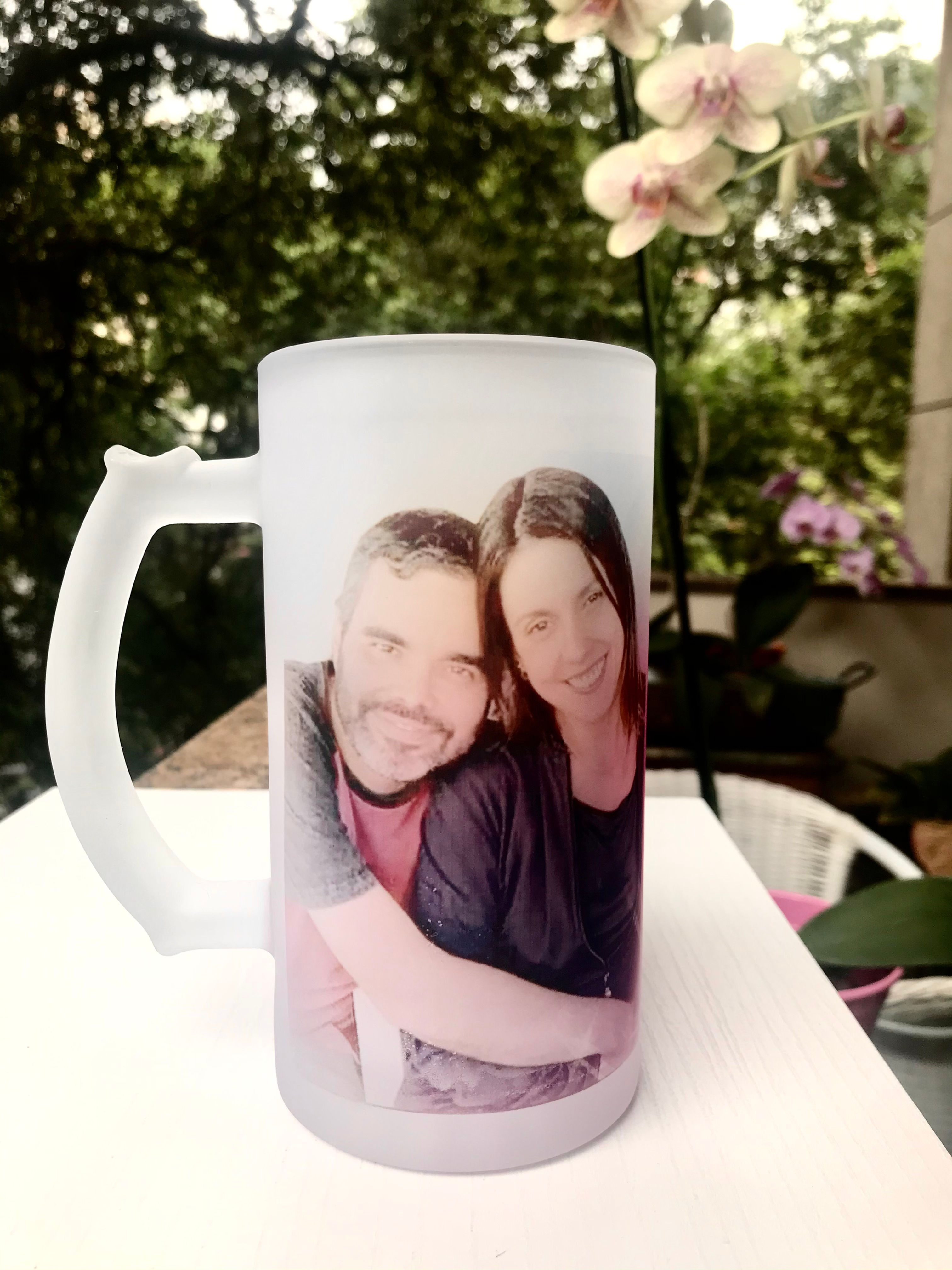 Caneca de Chopp jateada