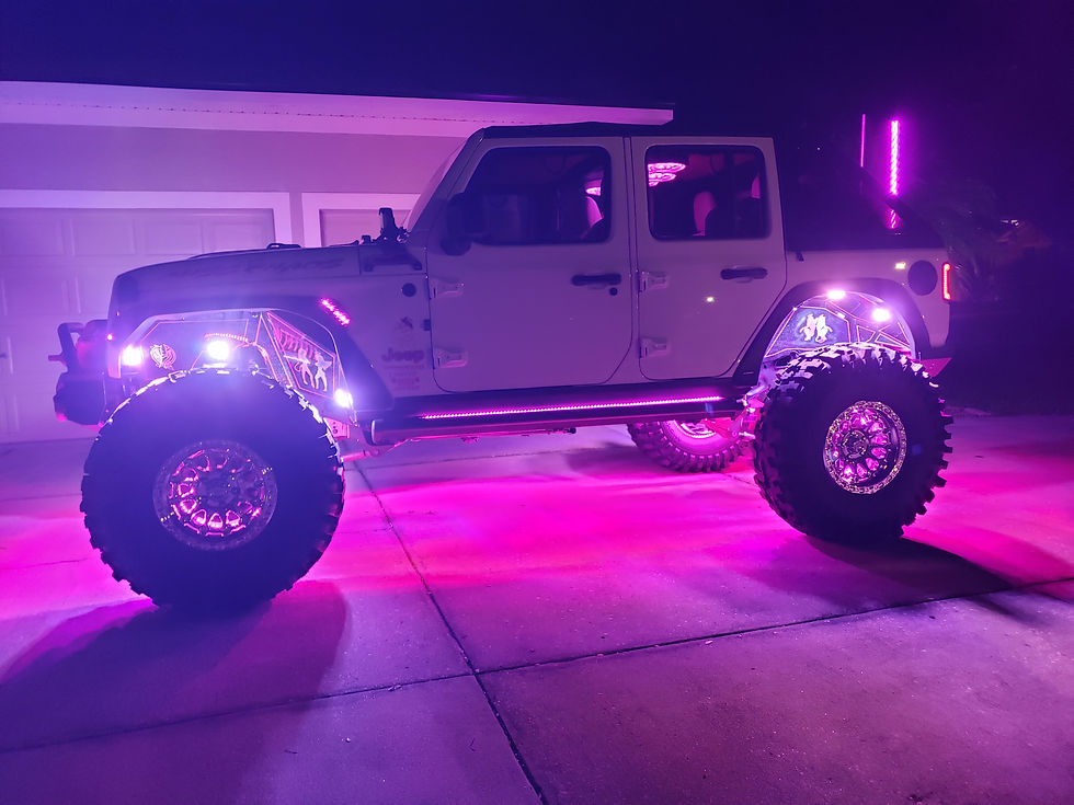 Thumbnail: Venom Infinite 24 watt Color LED Rock Lights-8 pods