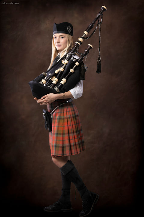 Clearwater Bagpiper Gemma Briggs 