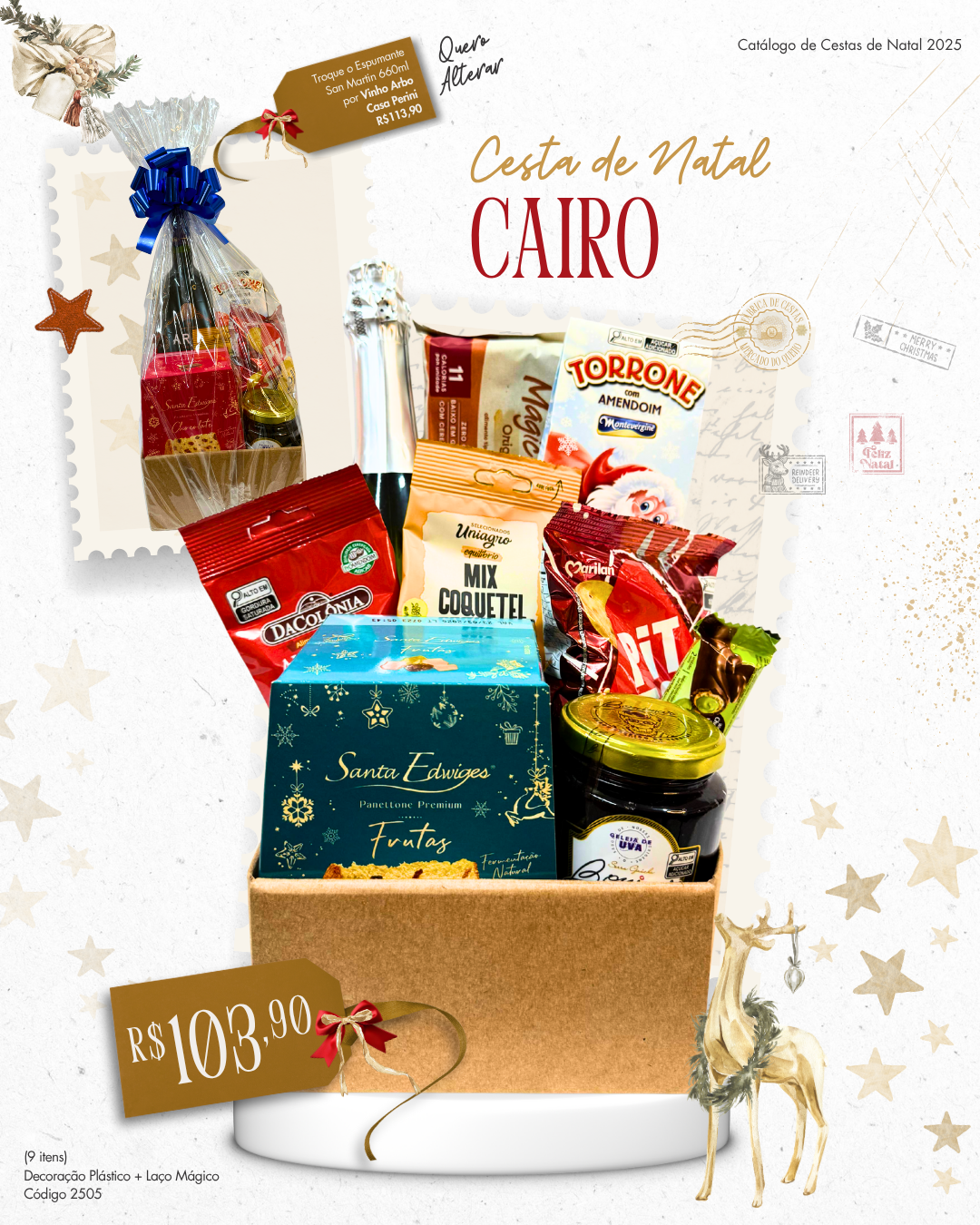 Cesta de Natal Cairo