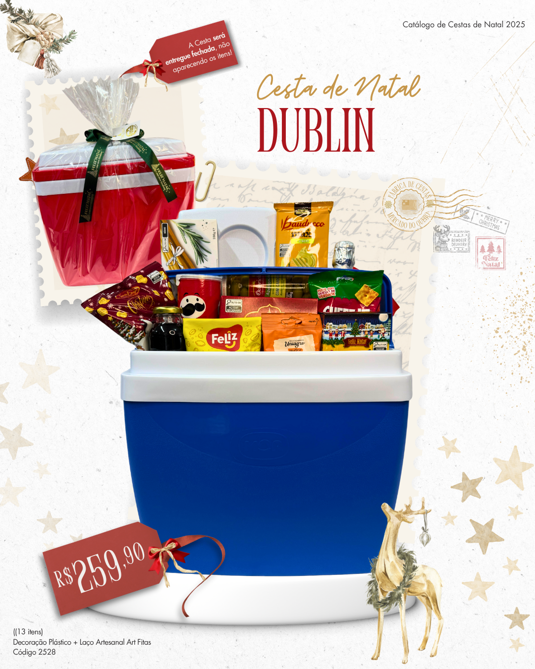 Cesta de Natal Dublin