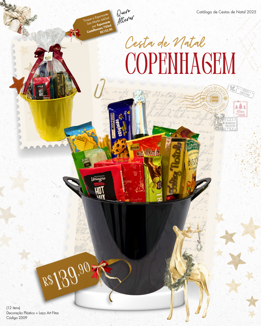 Cesta de Natal Copenhagem