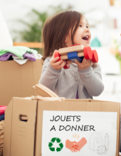 Recycler ou donner des jouets pour leur offrir une seconde vie, c'est possible !