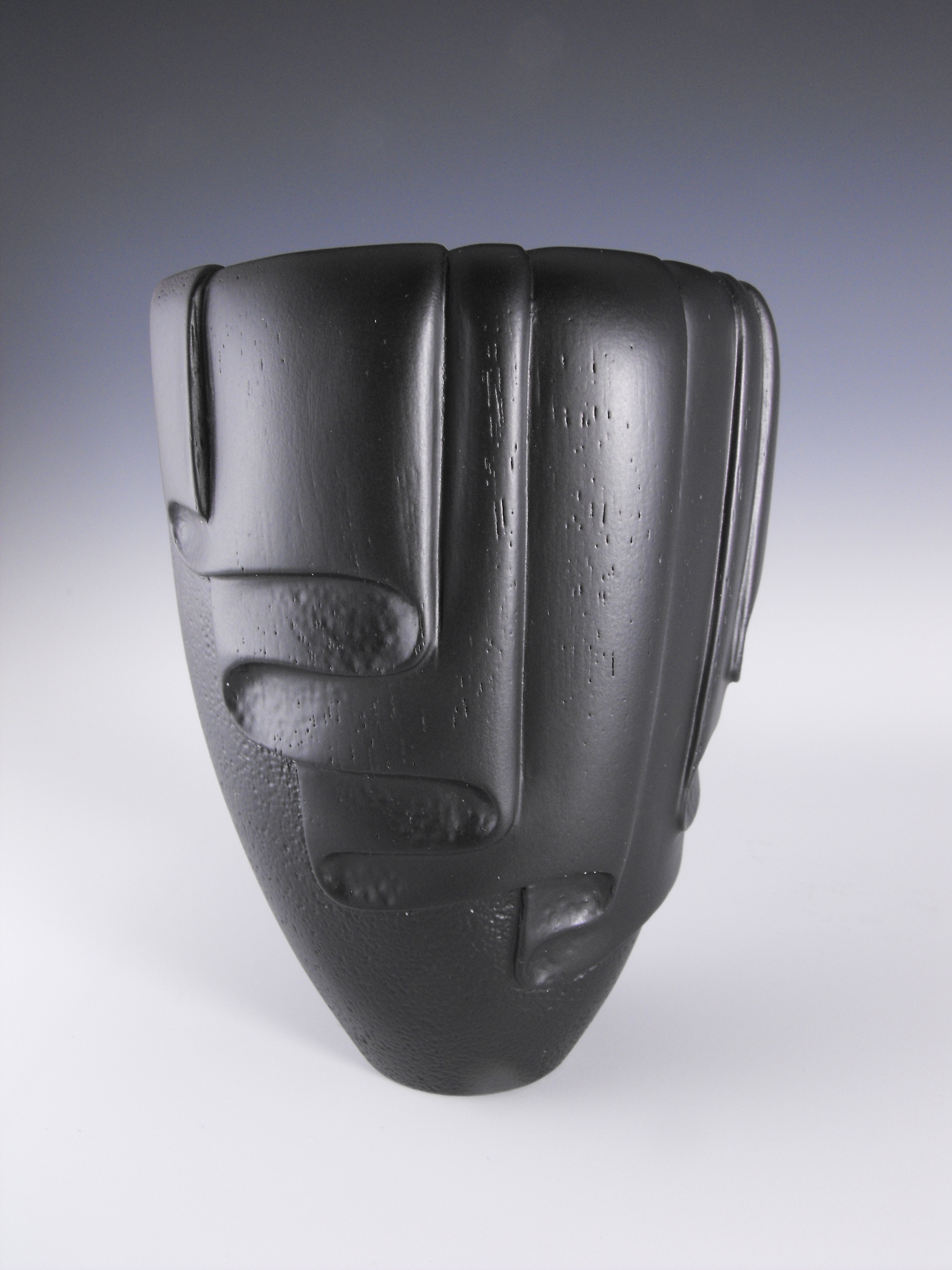 "Linenfold Study in Black"