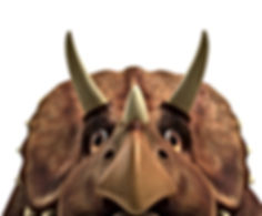 Dinosaur Stomp close up