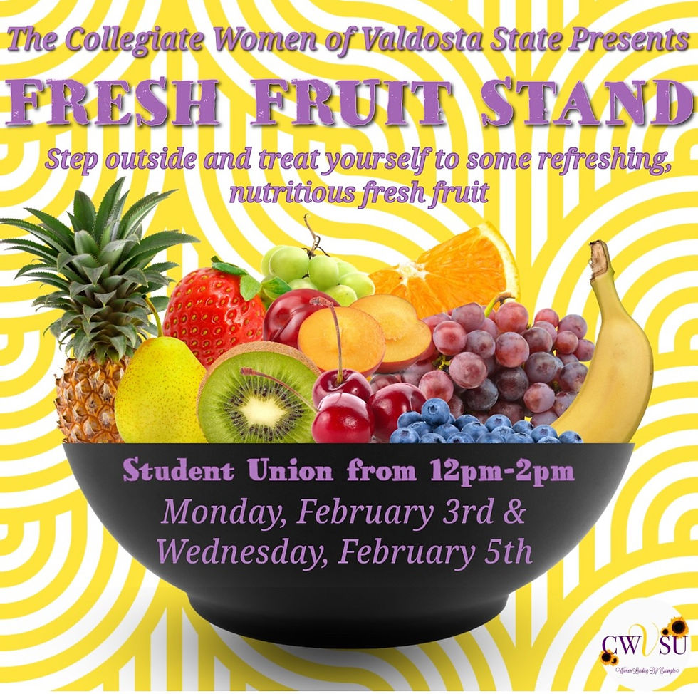 fruit stand flyer