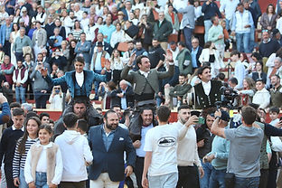 Rejoneo con letras de oro en la ‘Corrida de la Primavera’ de Sanlúcar de Barrameda