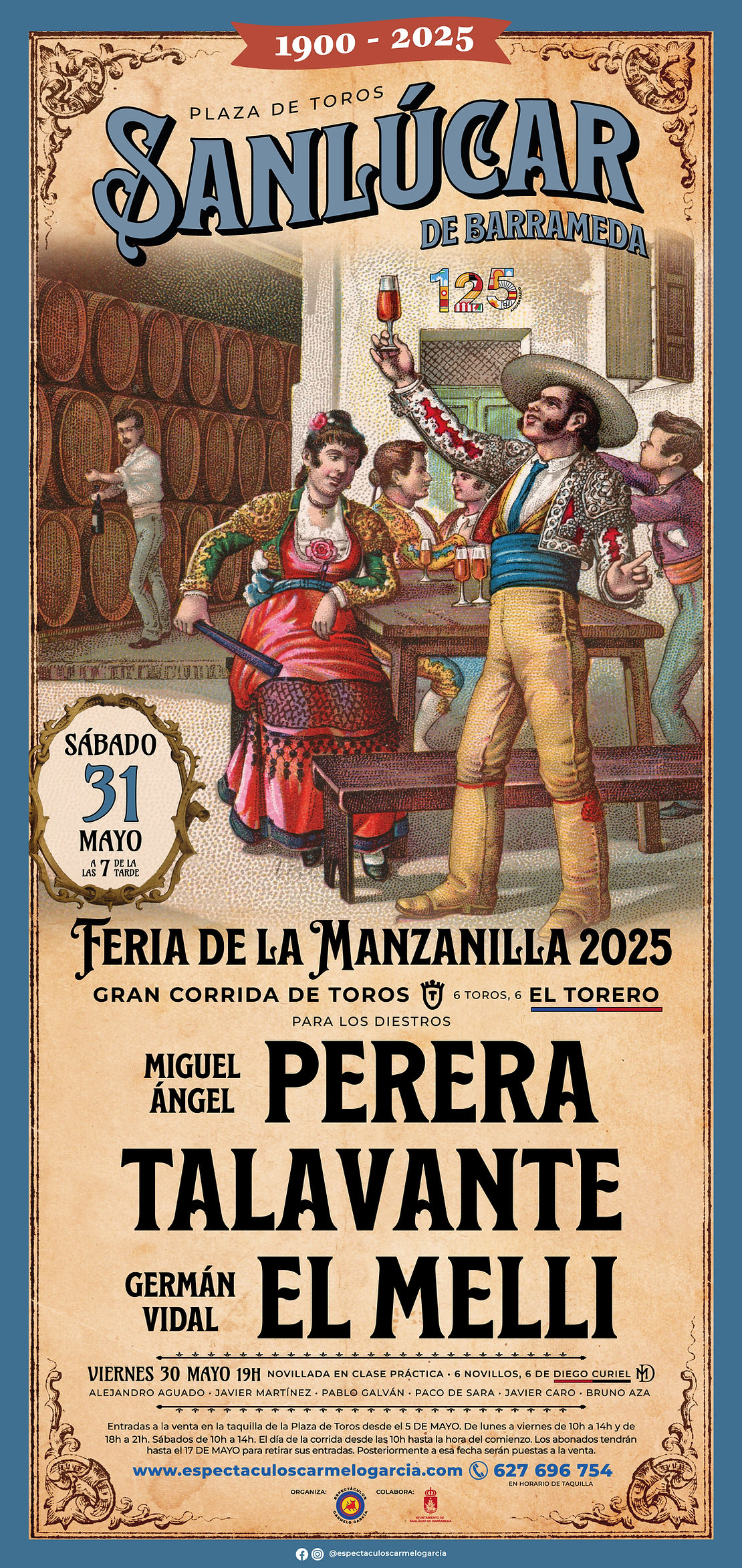 Cartel Feria de la Manzanilla 2025