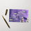 Thumbnail: "Enough" Erasure Artwork Postcard by Allisonn Church - 6"Wx4"H