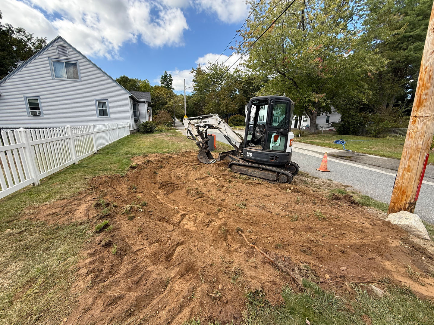 Stump Ripout job in Johnston