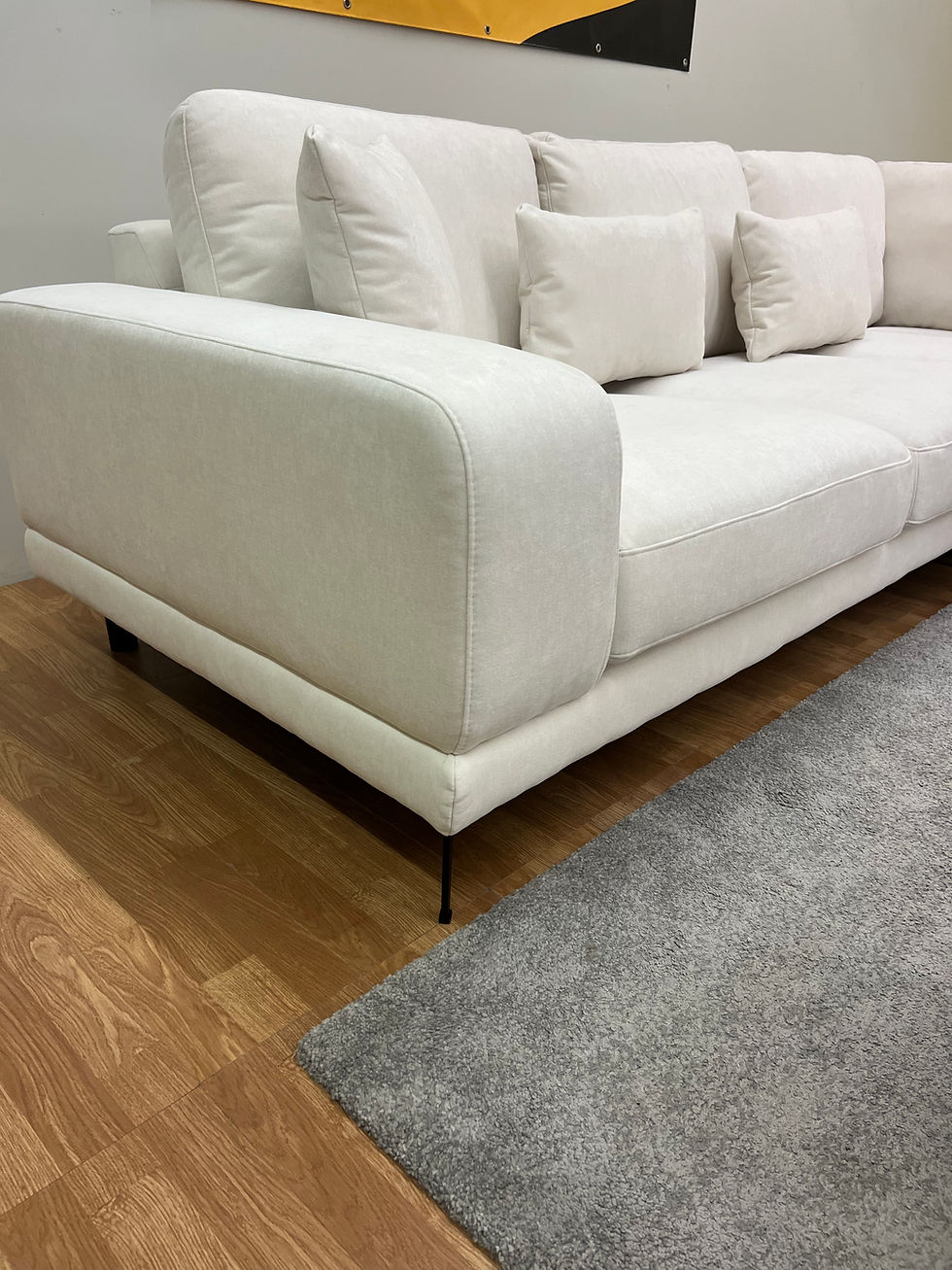 Thumbnail: OVERSTOCK Luton hoekzetel – stijlvol, ruim en luxueus comfort
