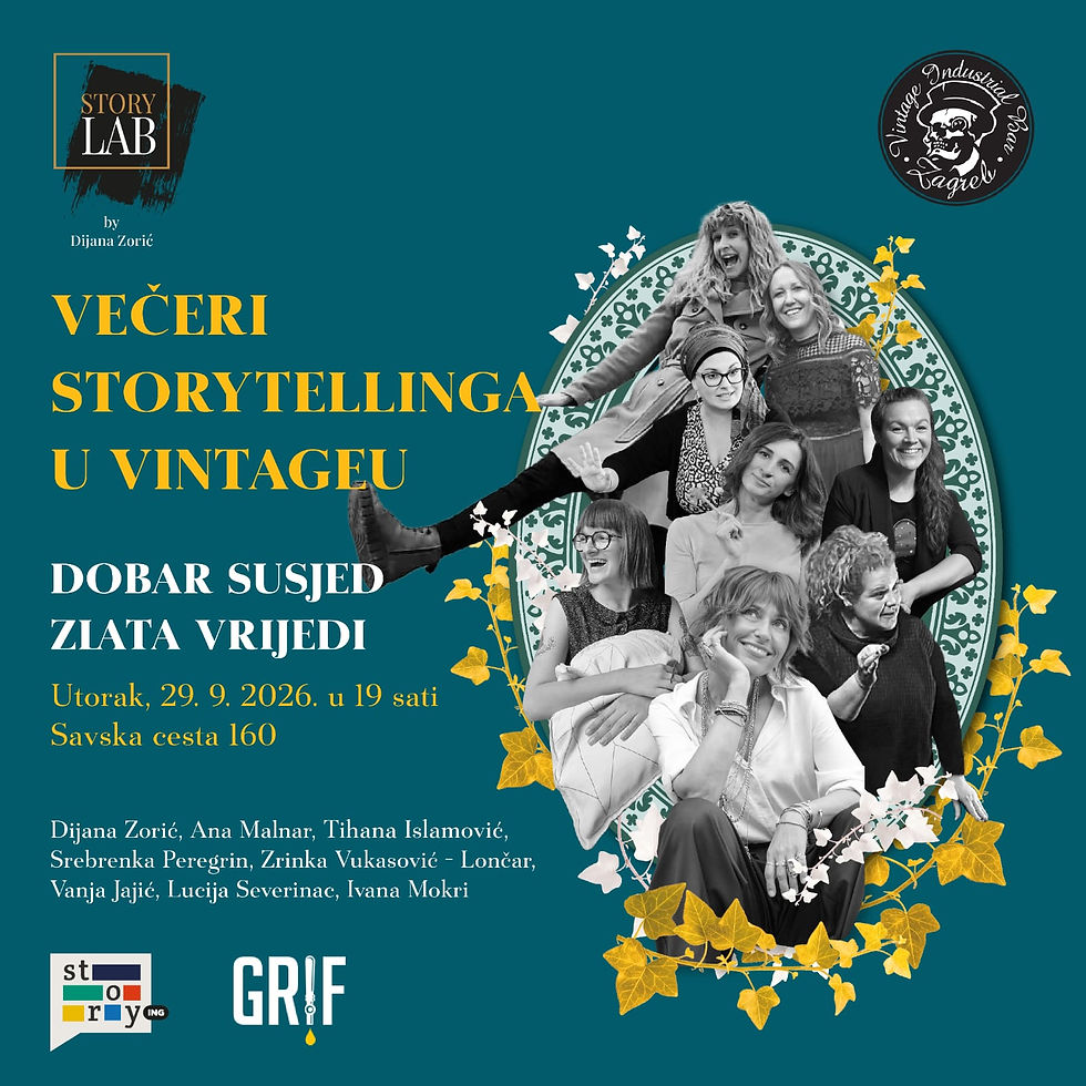 Večeri storytellinga u Vintageu