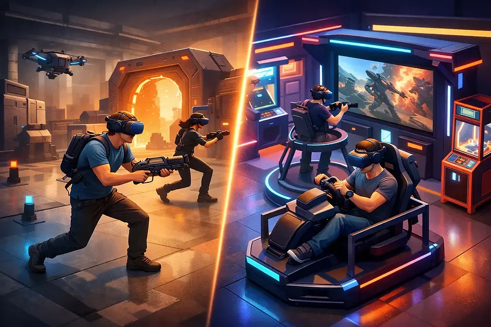 Free Roam VR vs Arcade: What Feels Better?