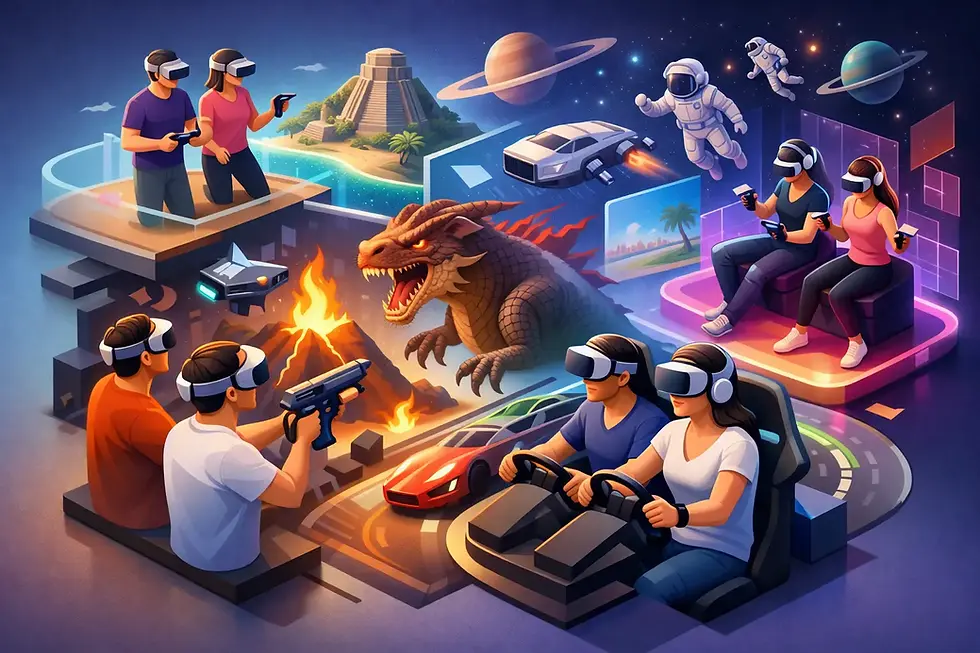 7 Group Virtual Reality Activities Worth Leaving Home For