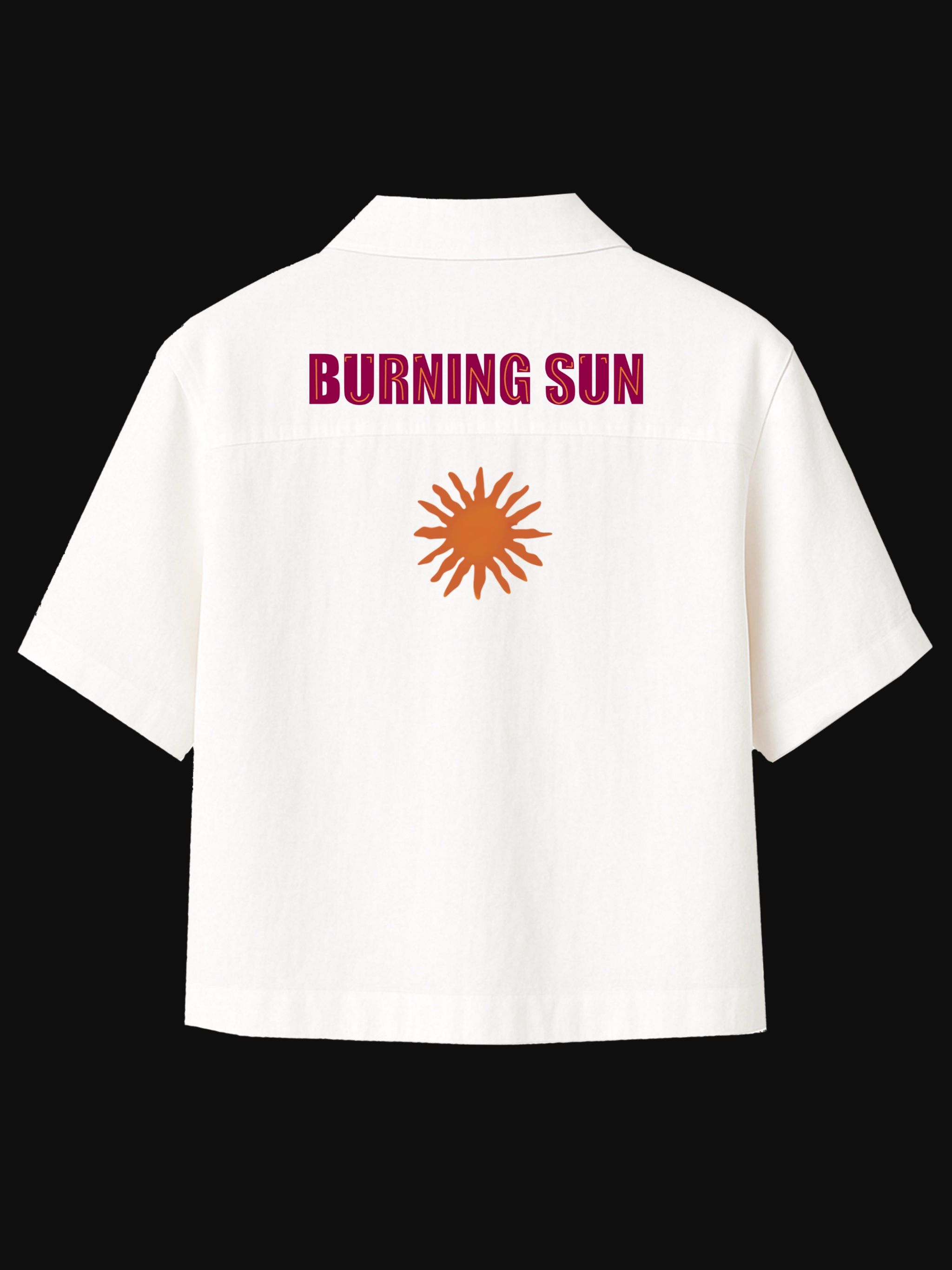 Burning Sun Oversize Shirt