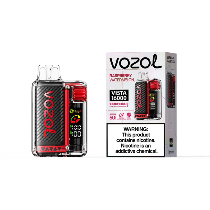 Thumbnail: Vozol 16000 Puff Raspberry Watermelon, ahududu karpuzun