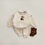 Thumbnail: Baby Solid Color Bear Patched Design Hoodie Autumn Clothes Sets