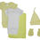Thumbnail: Newborn Baby 5 Piece Layette Set