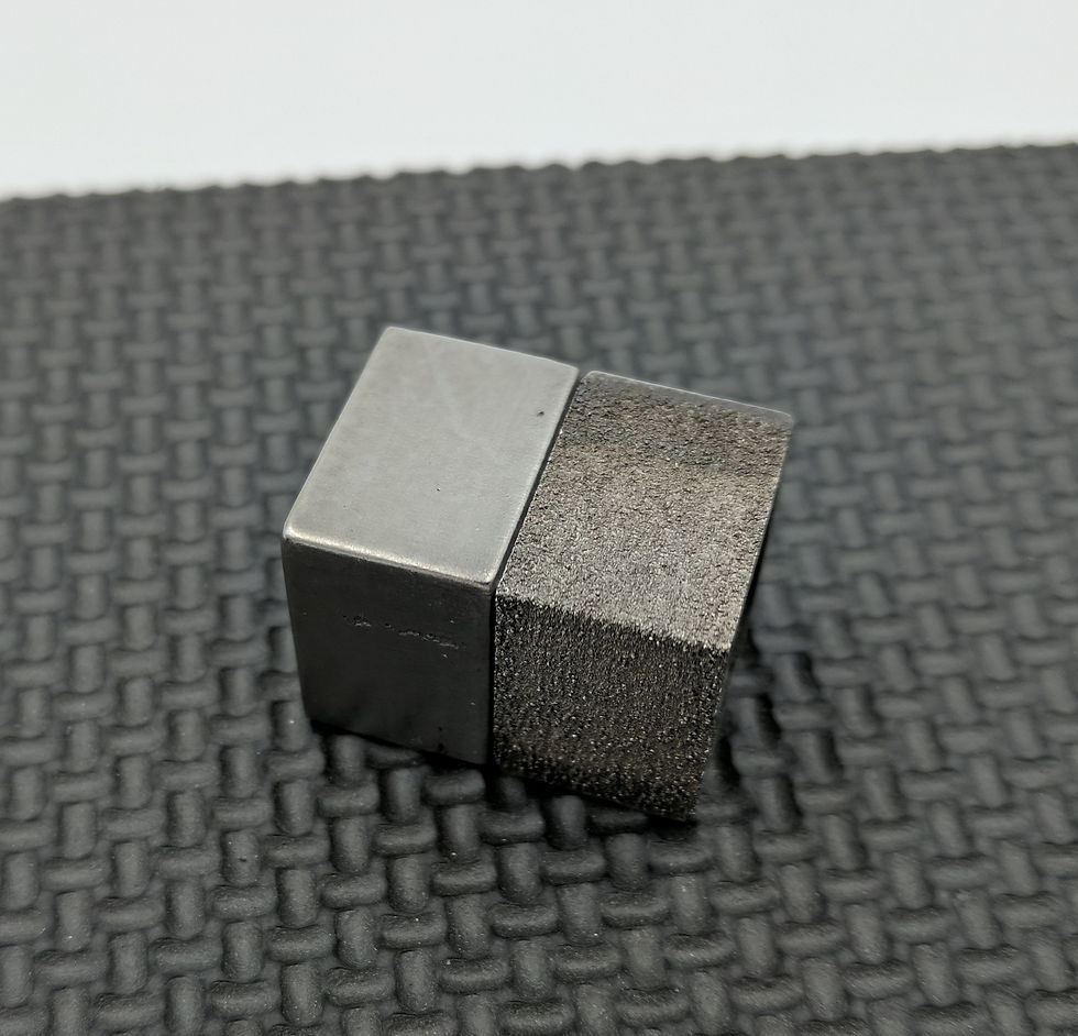 ECM superfinishing Inconel