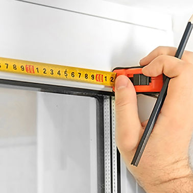 measuring blinds