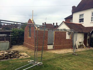 Before - Side extension