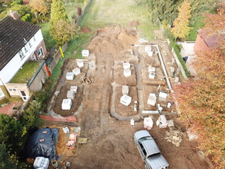 Footings for new build