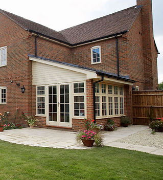 conservatory with tiled roof