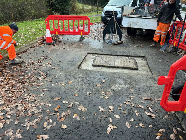 Northumbrian water checks project in action