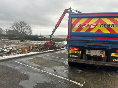 EJC Contracts grab hire lorry