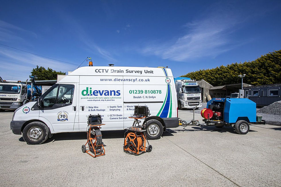 d.i. evans drain survey vehicle