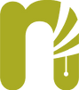 Nantmor blinds logo in lime green
