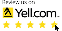 Review us on Yell logo