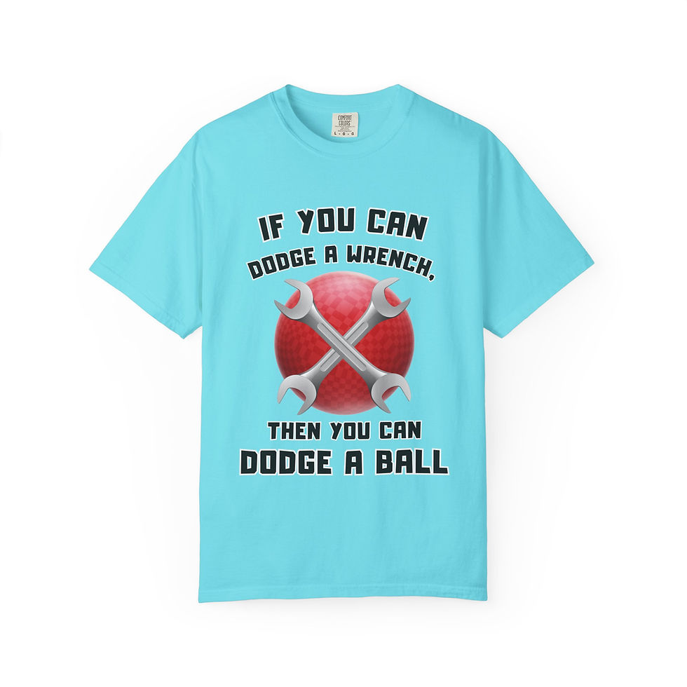 Thumbnail: If You Can Dodge a Wrench Then You Can Dodge a Ball Funny Move Unisex T-shirt