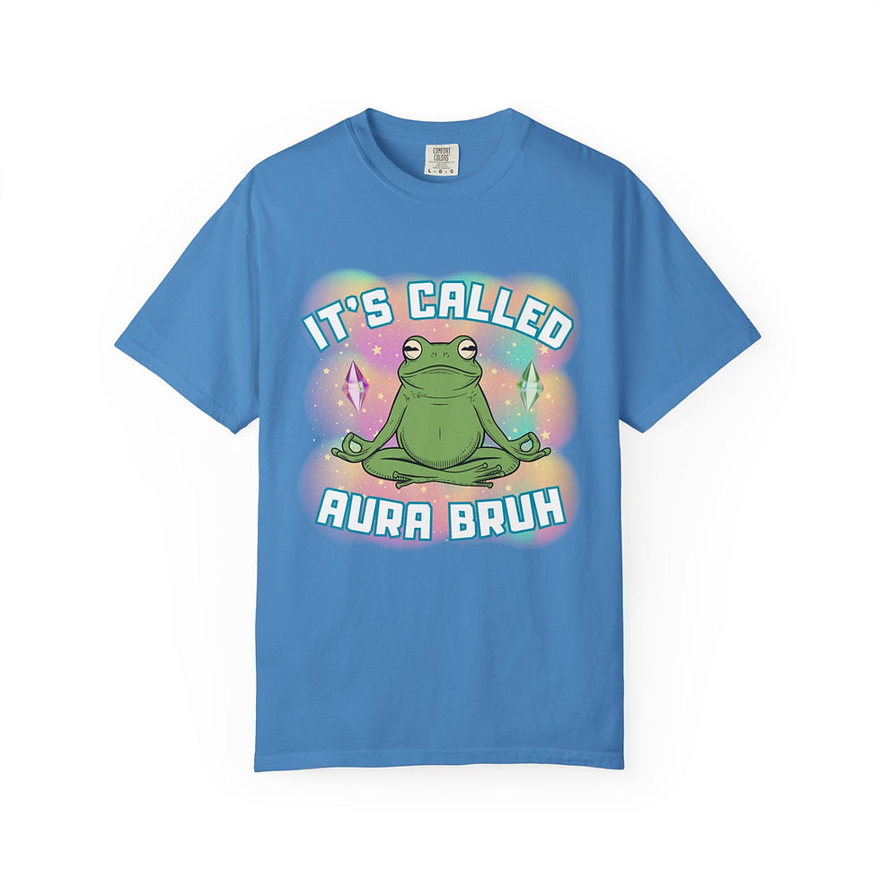 Thumbnail: It's Called Aura Bruh Funny Meme Unisex T-shirt