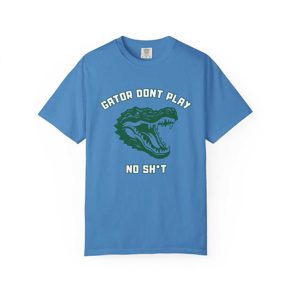 Thumbnail: Gator Don't Play Funny Movie Unisex T-Shirt