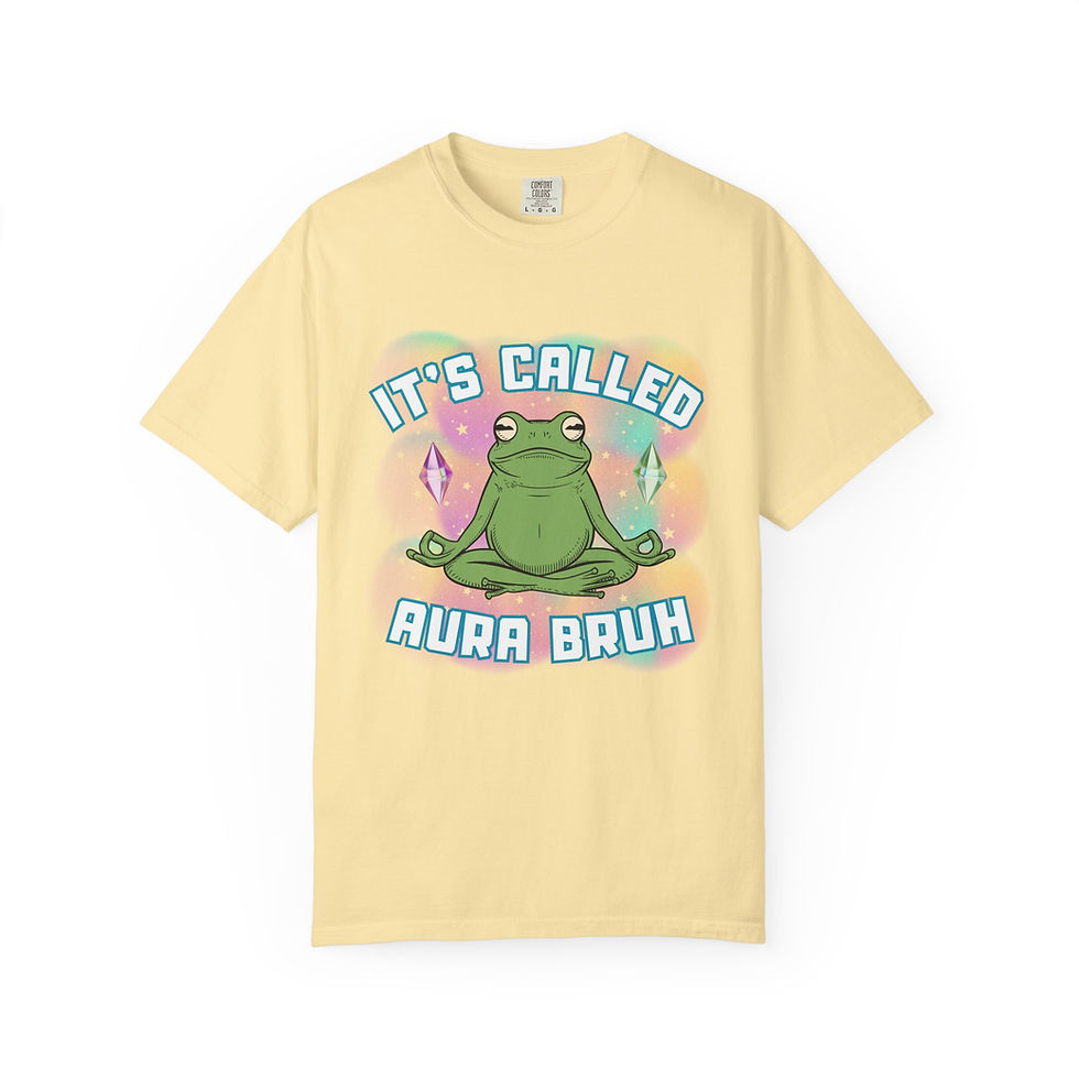 Thumbnail: It's Called Aura Bruh Funny Meme Unisex T-shirt