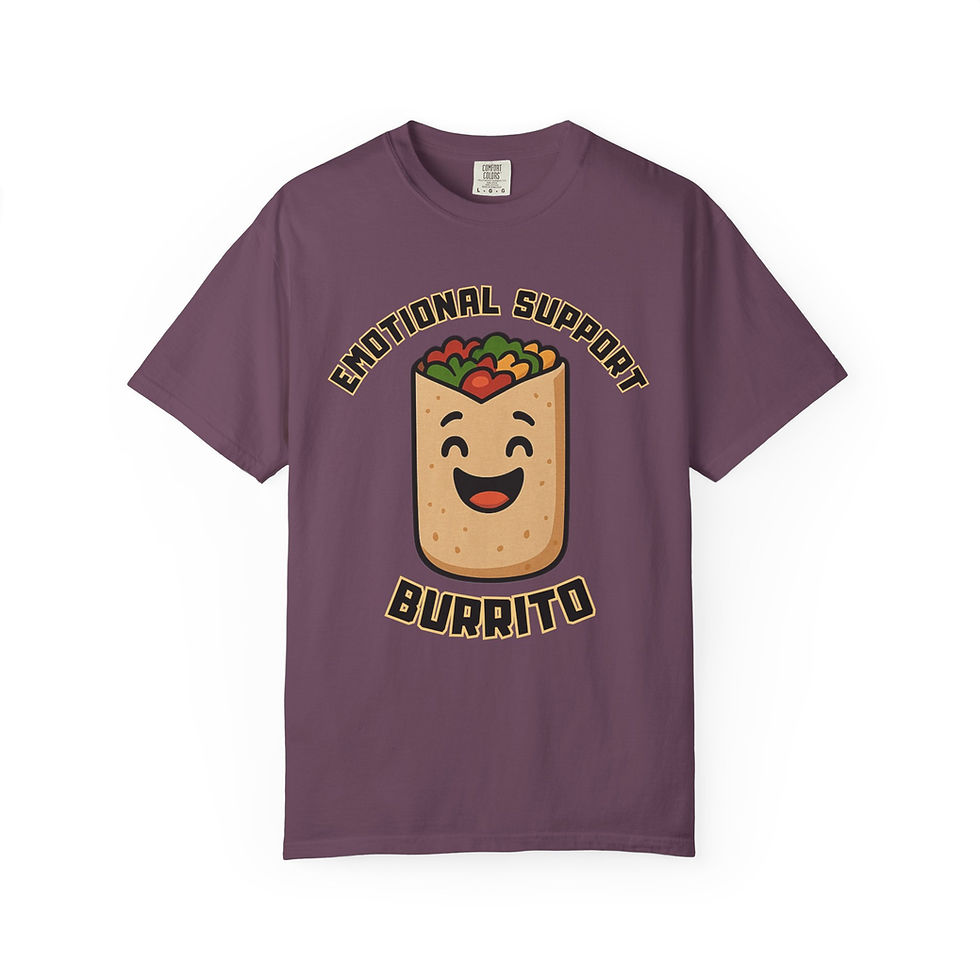 Thumbnail: Emotional Support Burrito Unisex T-Shirt