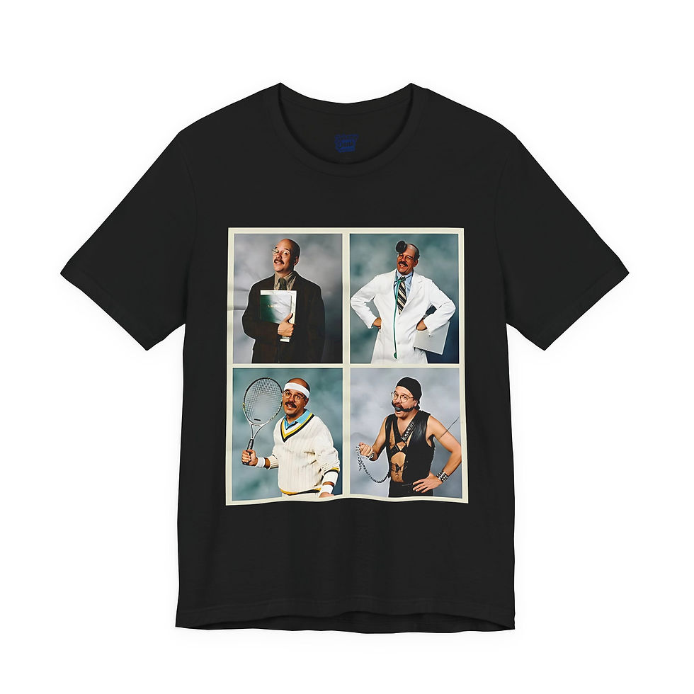 Thumbnail: Tobias Funke Headshots Collage Funny Meme Unisex T-Shirt