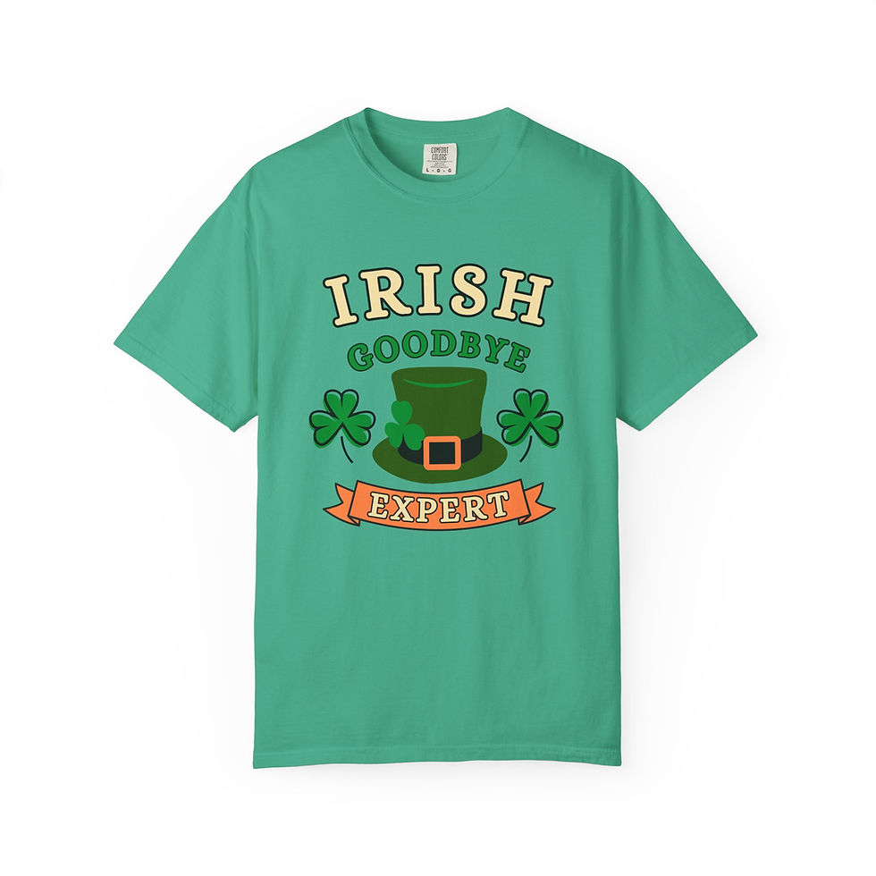Thumbnail: Irish Goodbye Expert St. Patrick's Day Party Unisex T-Shirt