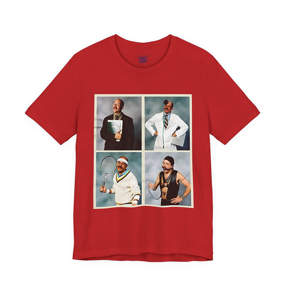 Thumbnail: Tobias Funke Headshots Collage Funny Meme Unisex T-Shirt